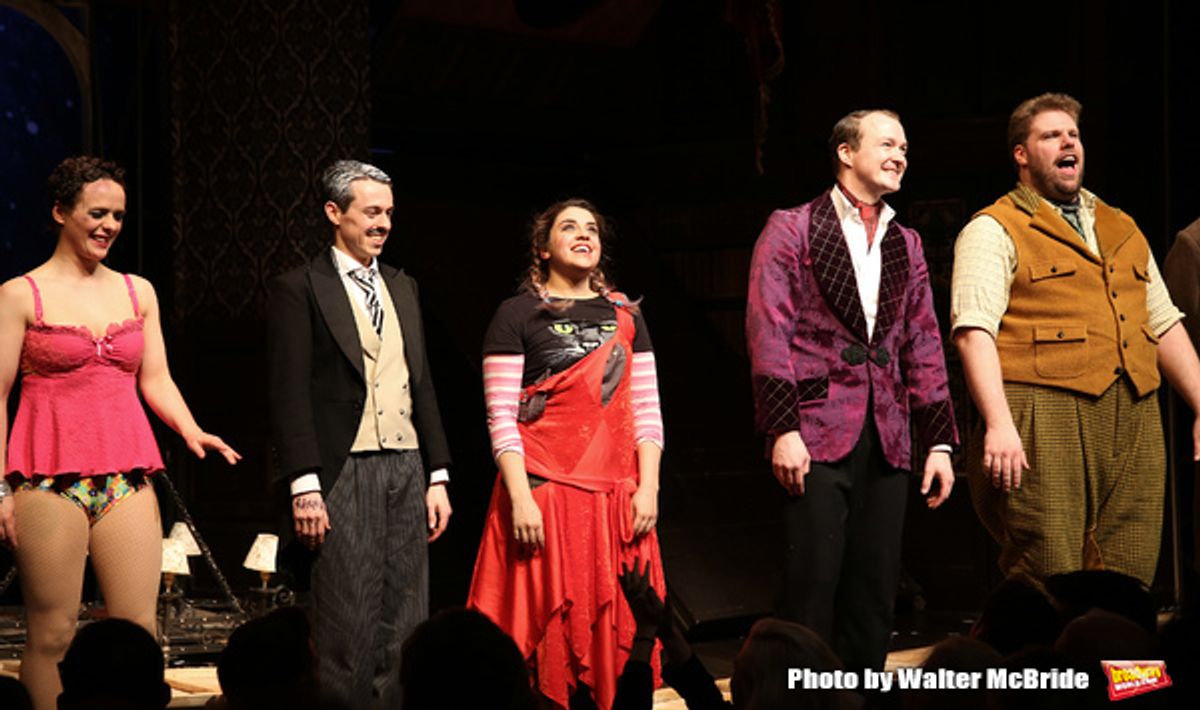 Charlie Russell, Jonathan Sayer, Nancy Zamit, Greg Tannahill, Henry Lewis at 