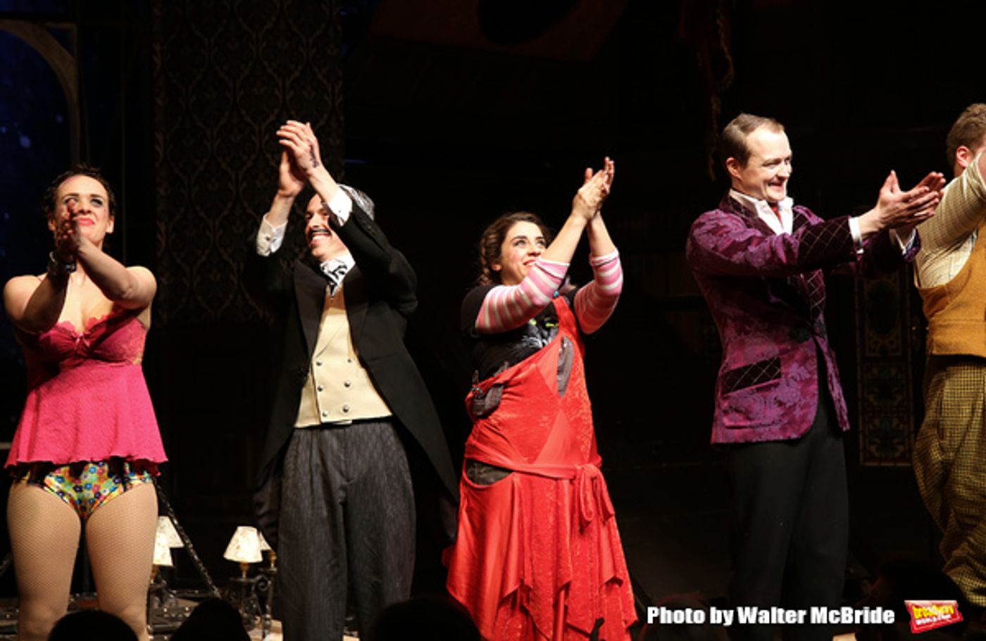 Photo Coverage: THE PLAY THAT GOES WRONG Takes Mishap-Free Opening Night Bows!  Image