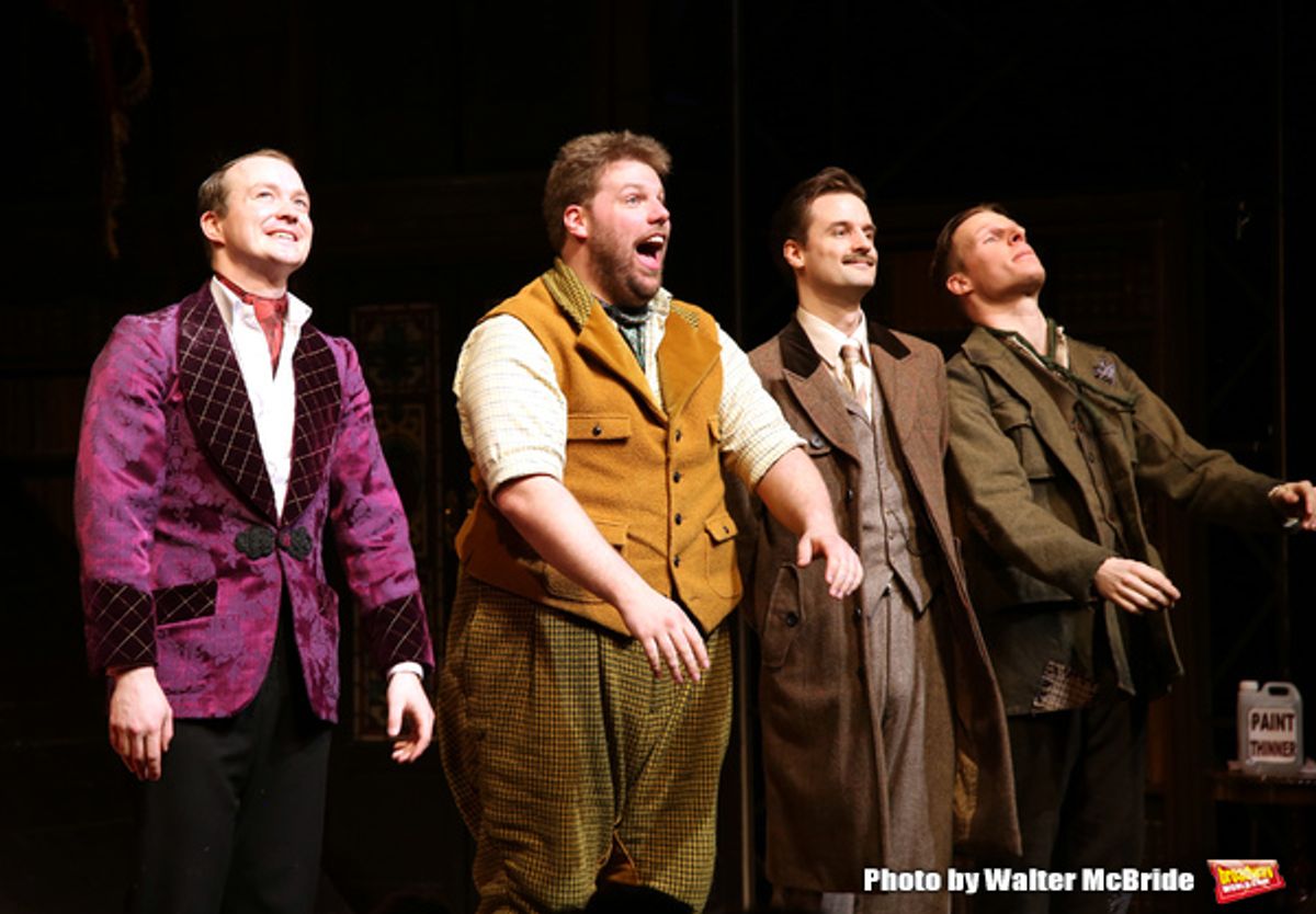 Greg Tannahill, Henry Lewis, Henry Shields and Dave Hearn at 