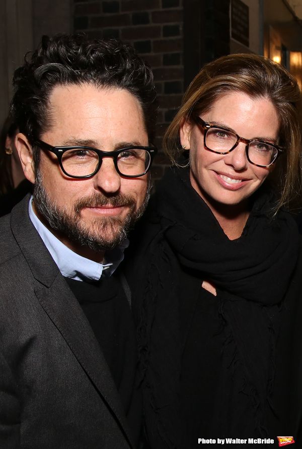 J.J. Abrams and Katie McGrath  Photo