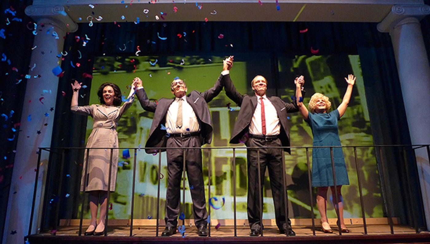 Photo Flash: First Look at J. Kenneth Campbell, Marckenson Charles  and More in ALL THE WAY at Actors' Playhouse  Image