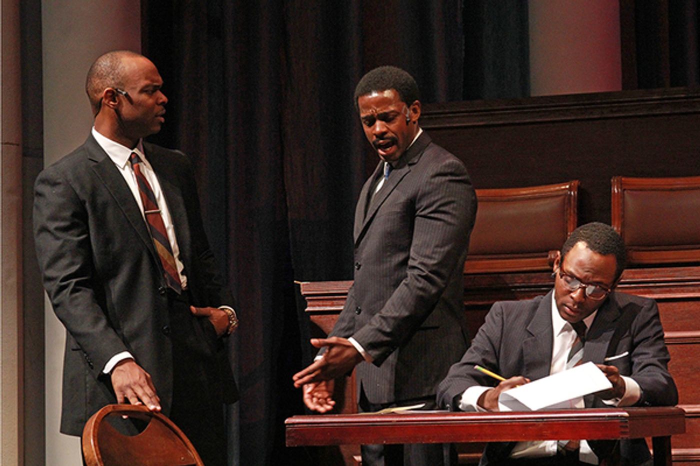 Photo Flash: First Look at J. Kenneth Campbell, Marckenson Charles  and More in ALL THE WAY at Actors' Playhouse  Image