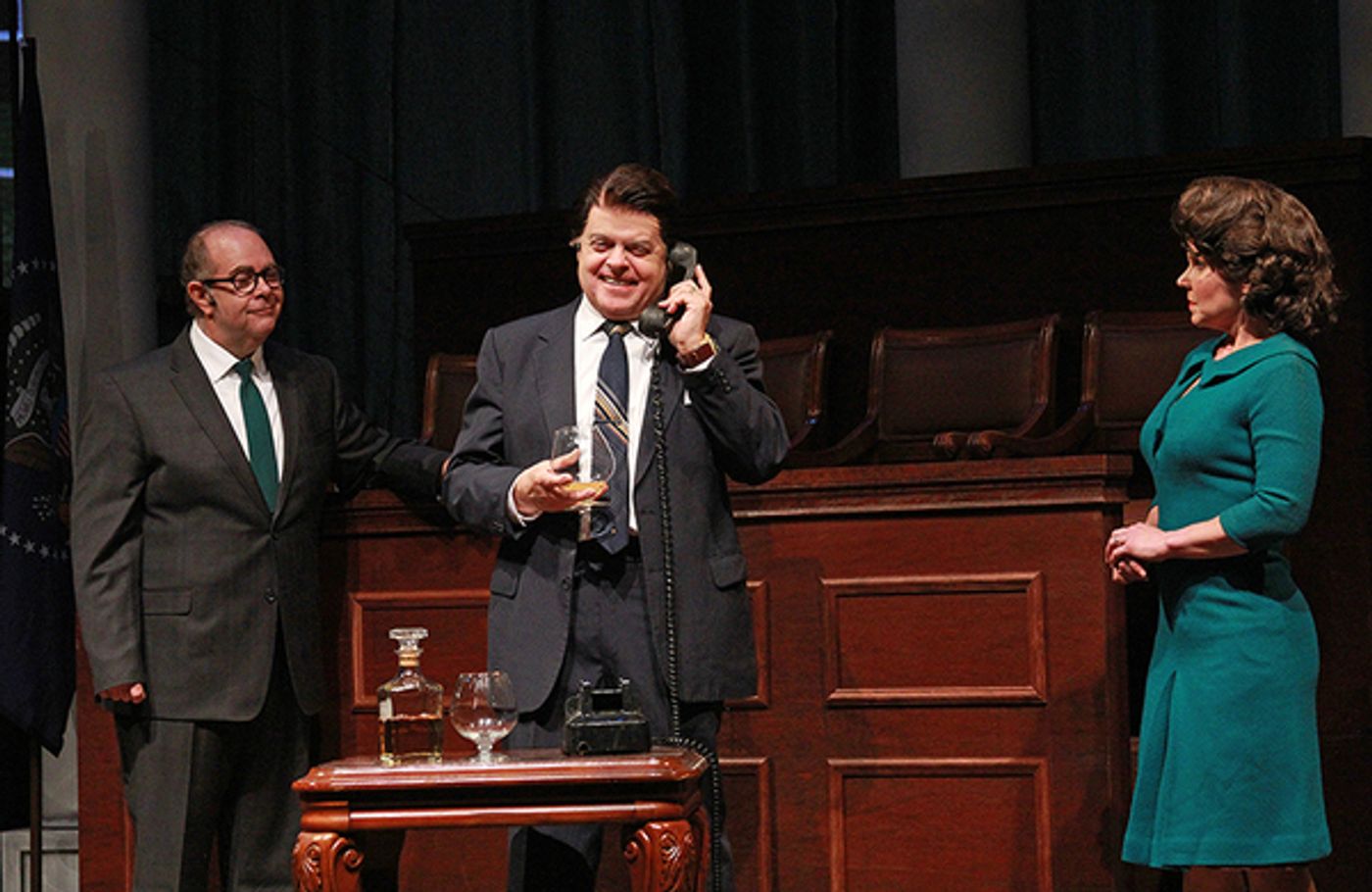 Photo Flash: First Look at J. Kenneth Campbell, Marckenson Charles  and More in ALL THE WAY at Actors' Playhouse  Image