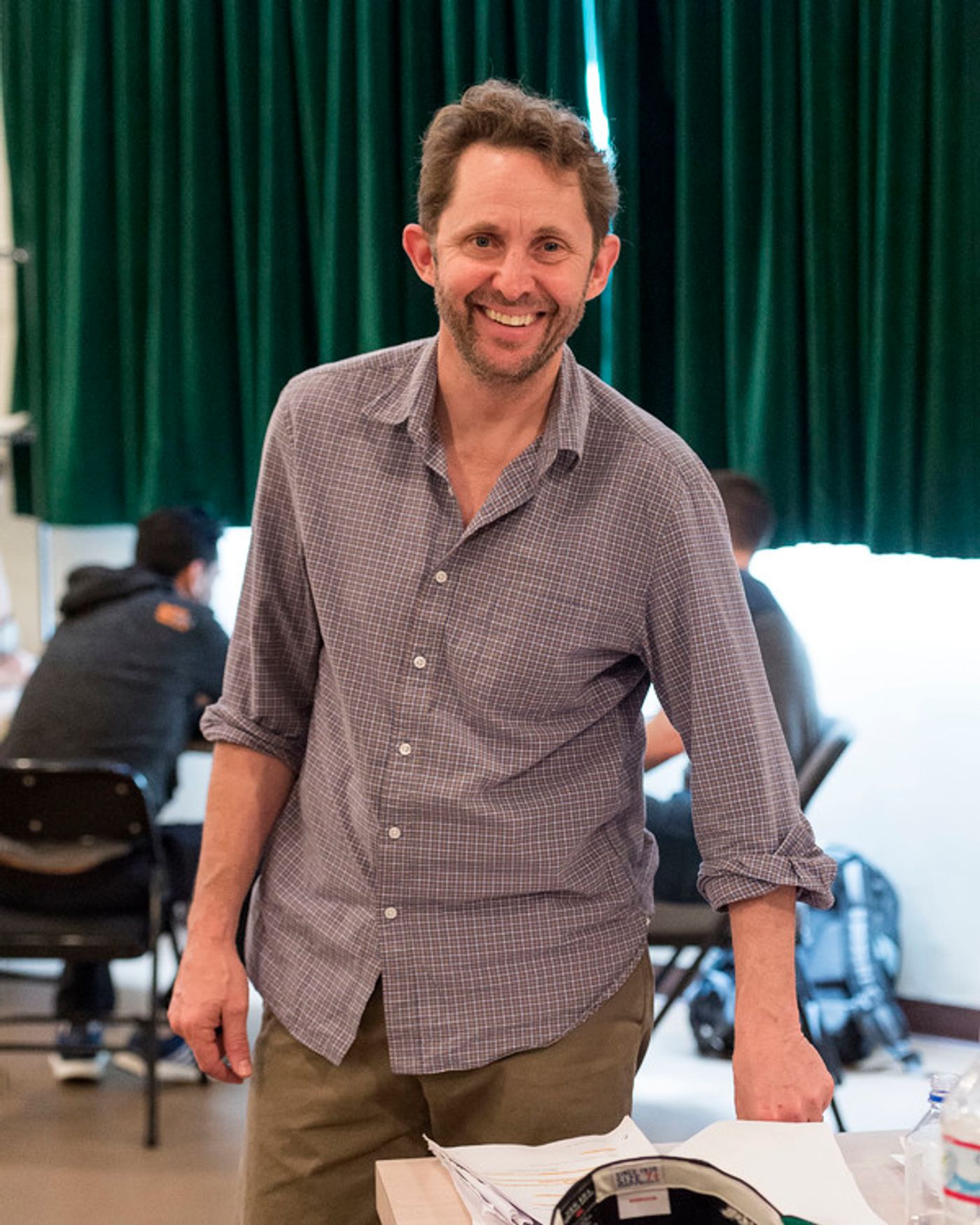 Photo Flash: In Rehearsal with Patrick Page and More for Rajiv Joseph's ARCHDUKE at the Taper  Image