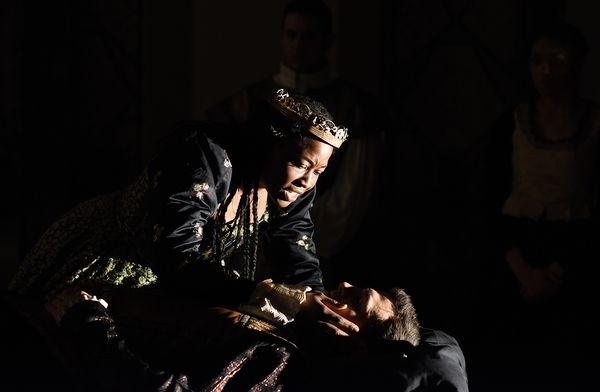 Ebony Pullum (as Calantha), Daniel Miller (as Ithocles) Photo