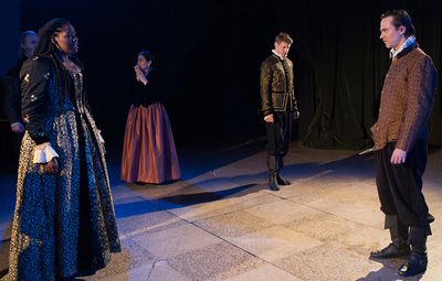 John Basiulis (as Crotolon), Ebony Pullum (as Calantha), Dana Kreitz (as Philema), Le Photo