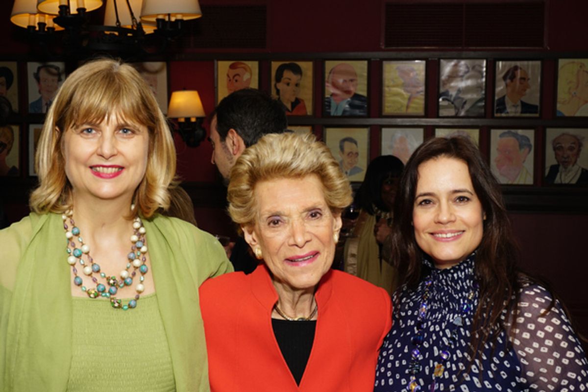 Ludovica Villar-Hauser, Margot Astrachan, and Elizabeth Jasi at 