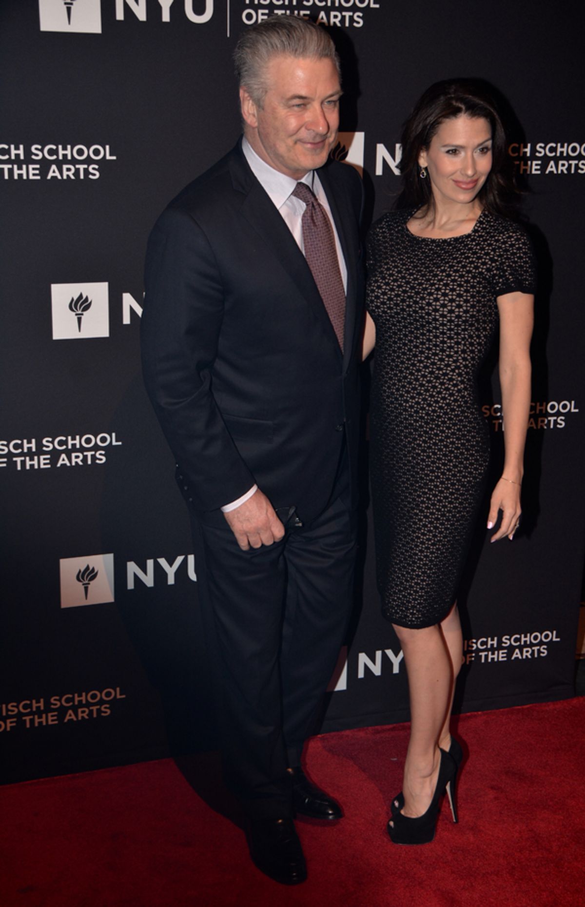 Alec Baldwin and Hilaria Baldwin at 