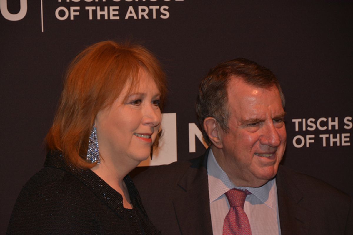 Ann Tisch and Andrew Tisch at 