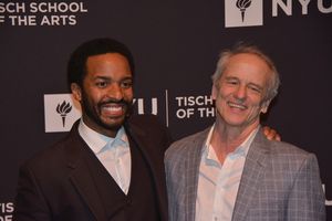 Andre Holland and Jim Calder @ BroadwayWorld Andre Holland and Jim Calder Photo
