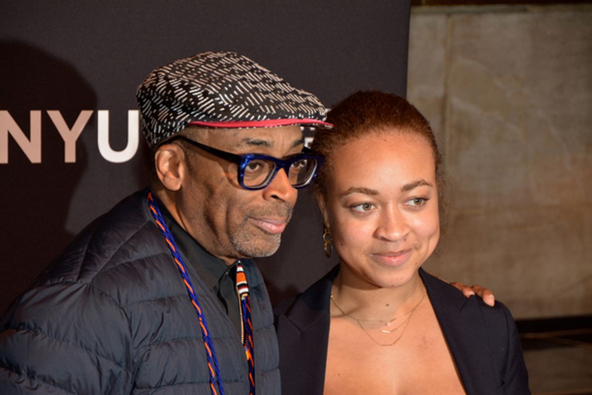 Spike Lee and Satchel Lee at 
