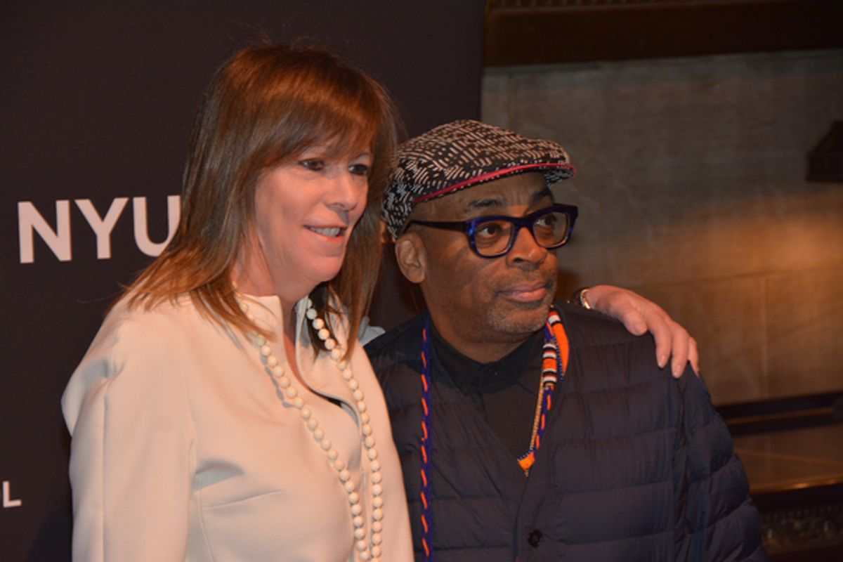 Jane Rosenthal and Spike Lee at 