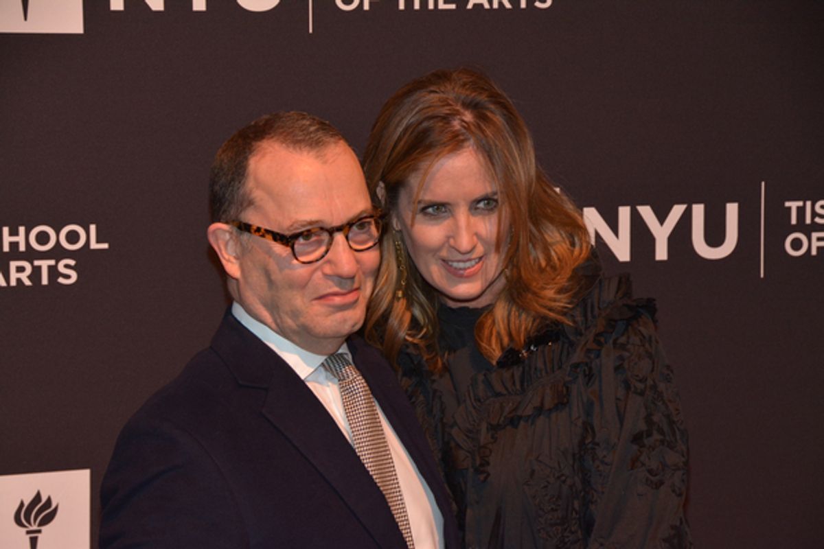 Colin Callender and his wife Elizabeth Gaine at 