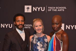 Andre Holland, Allyson Green and Danai Gurira @ BroadwayWorld Andre Holland, Allyson Green and Danai Gurira Photo