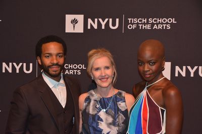 Andre Holland, Allyson Green and Danai Gurira Photo
