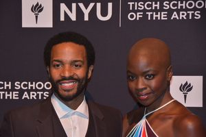 Andre Holland and Danai Gurira @ BroadwayWorld Andre Holland and Danai Gurira Photo