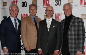 Blake West, Bernard Telsey, William Cantler and Robert LuPone Photo