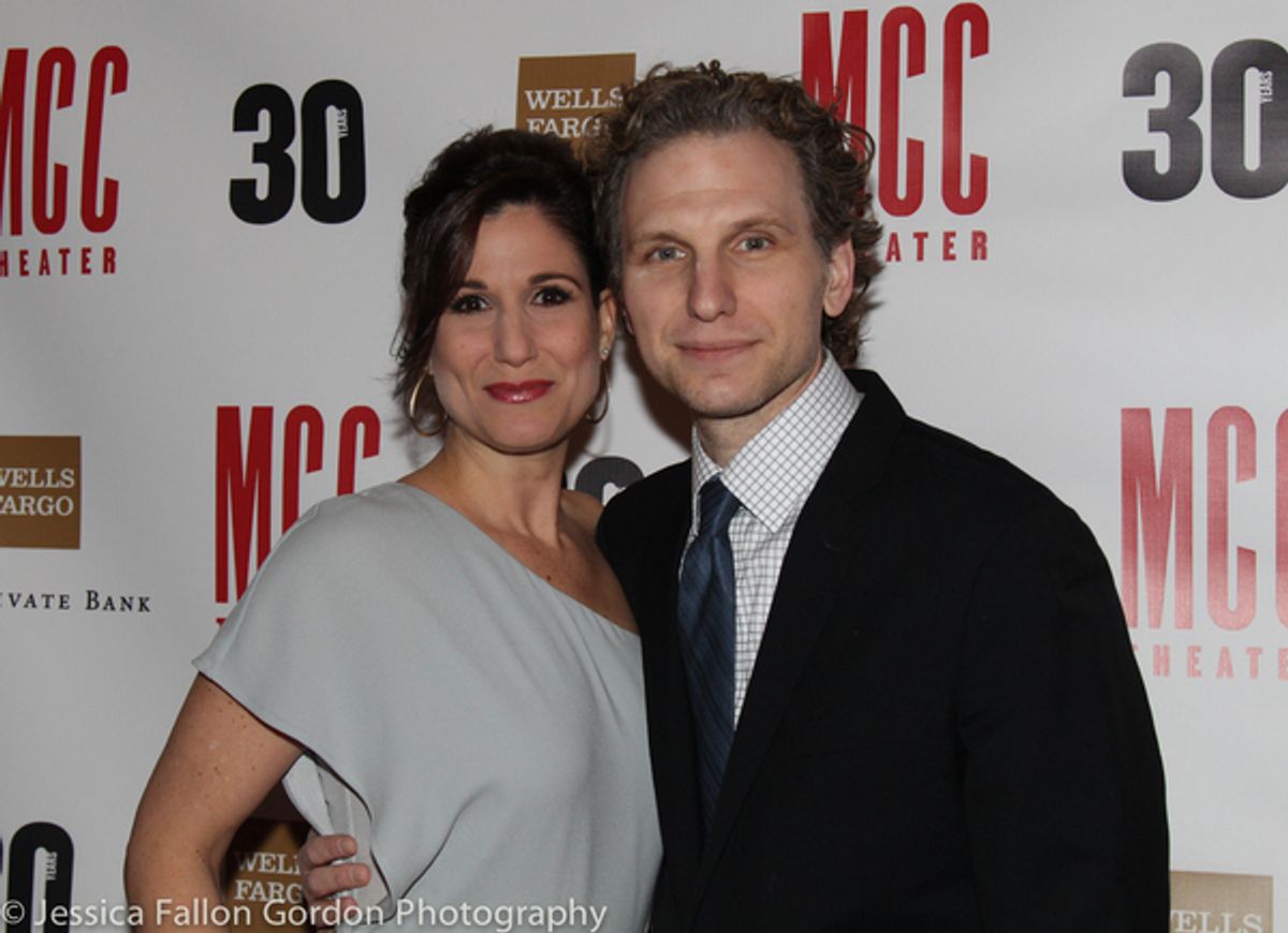 Stephanie J. Block and Sebastian Arcelus at 