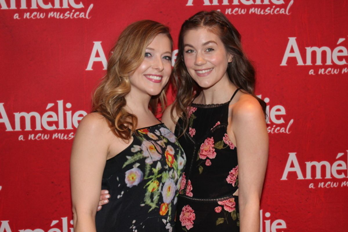 Emily Afton and Laura Dreyfuss at 