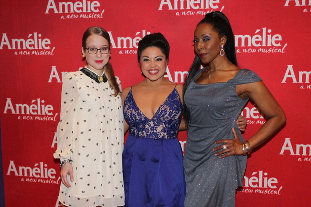 Alyse Alan Louis, Maria-Christina Oliveras and Harriet D. Foy at 