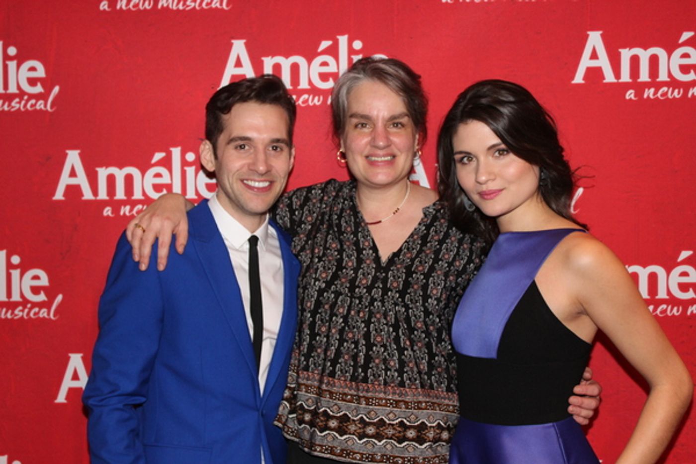 Photo Coverage: The Cast of AMELIE Journeys All the Way to the Opening Night After Party!  Image