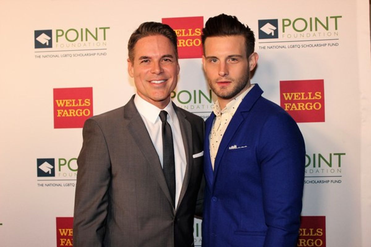 Nico Tortorella and Jorge Valencia at 