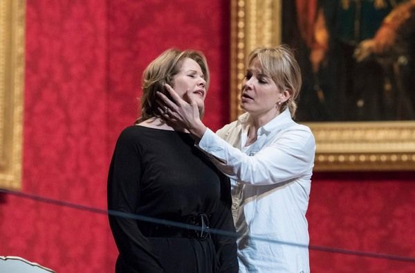 RenÃ©e Fleming and Elina Garanca Photo