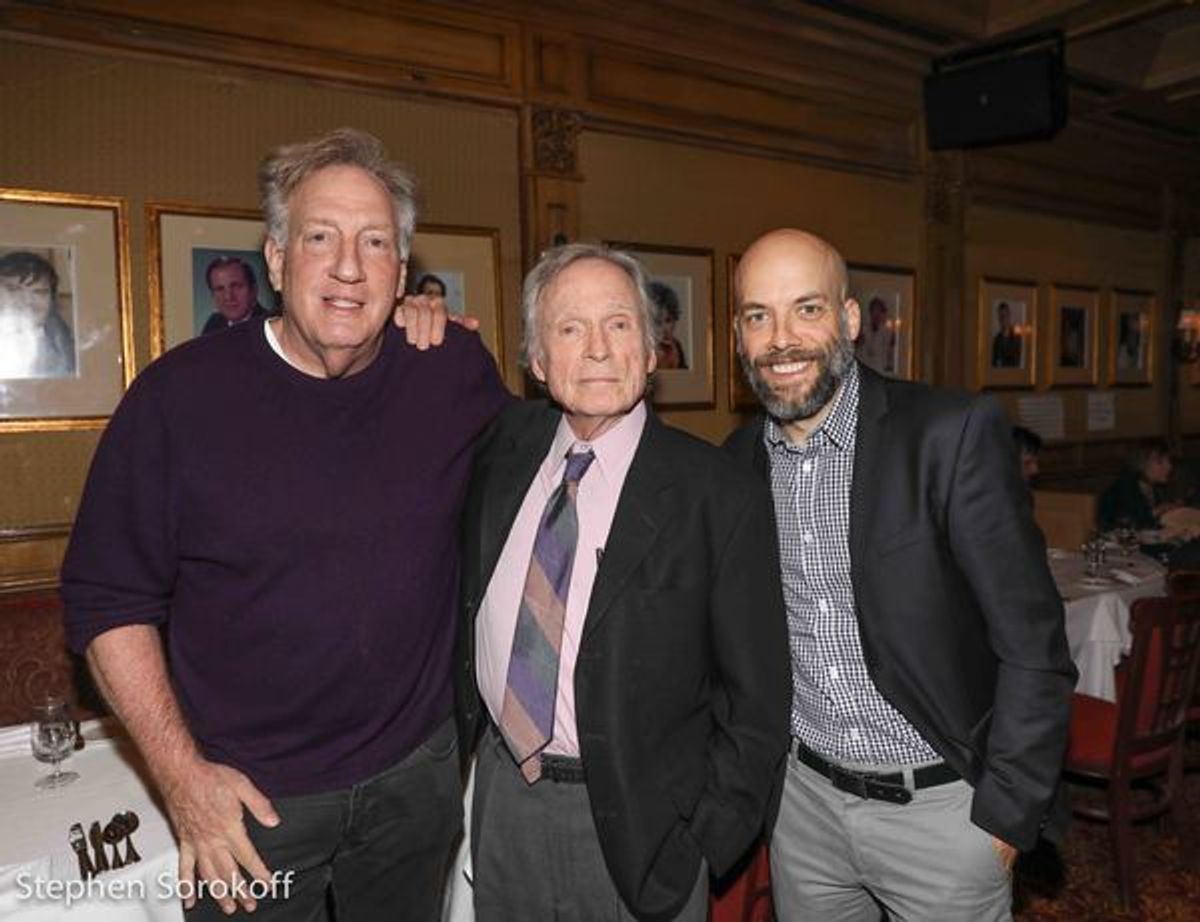 Alan Zweibel, Dick Cavett, Pete Dominick at 
