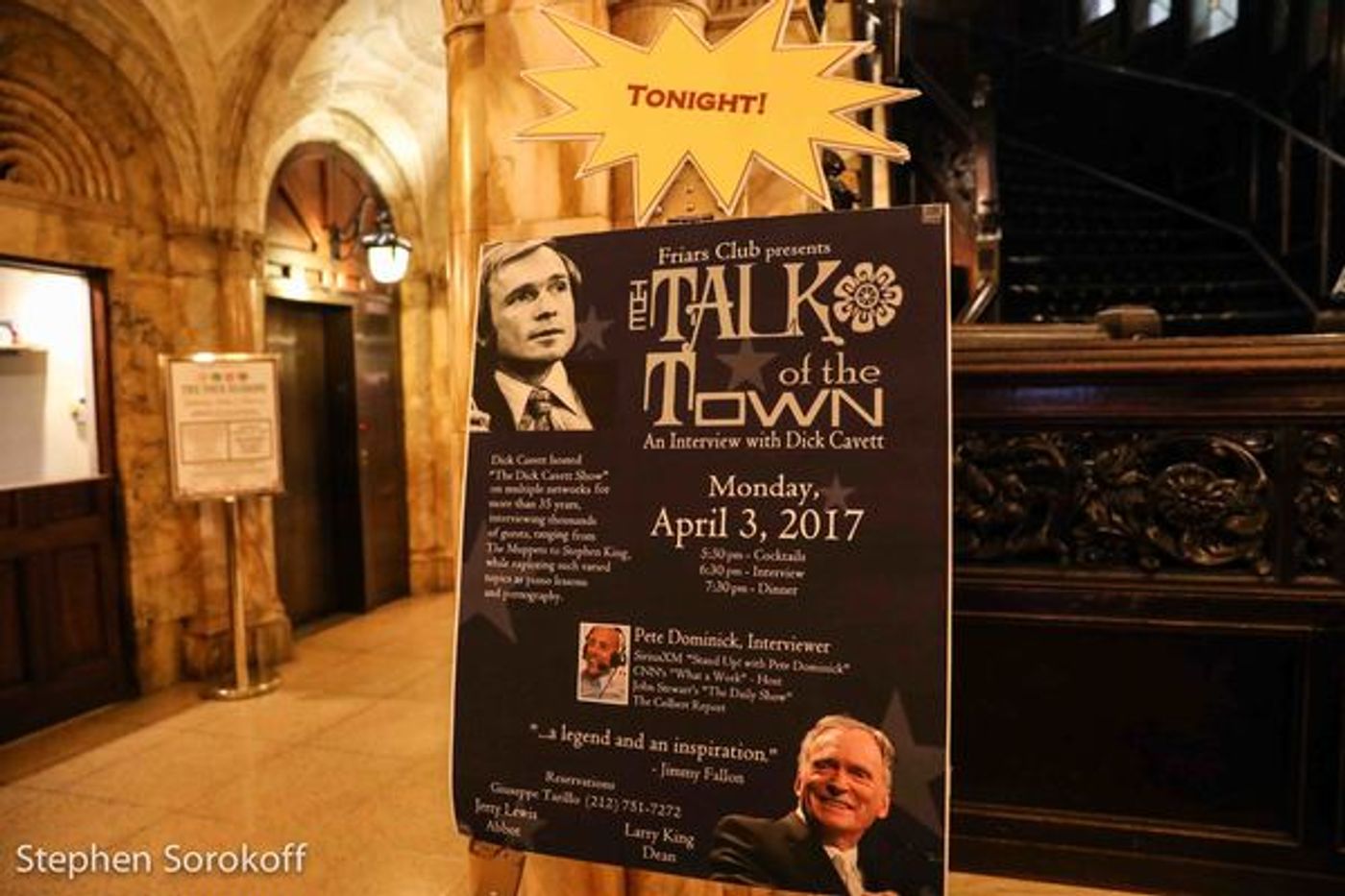 Photo Coverage: Dick Cavett Talking About Talk Shows At The Friars Club  Image