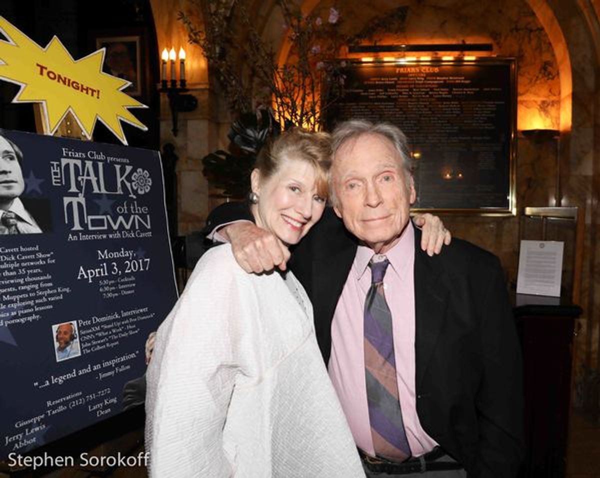 Martha Rogers & Dick Cavett at 