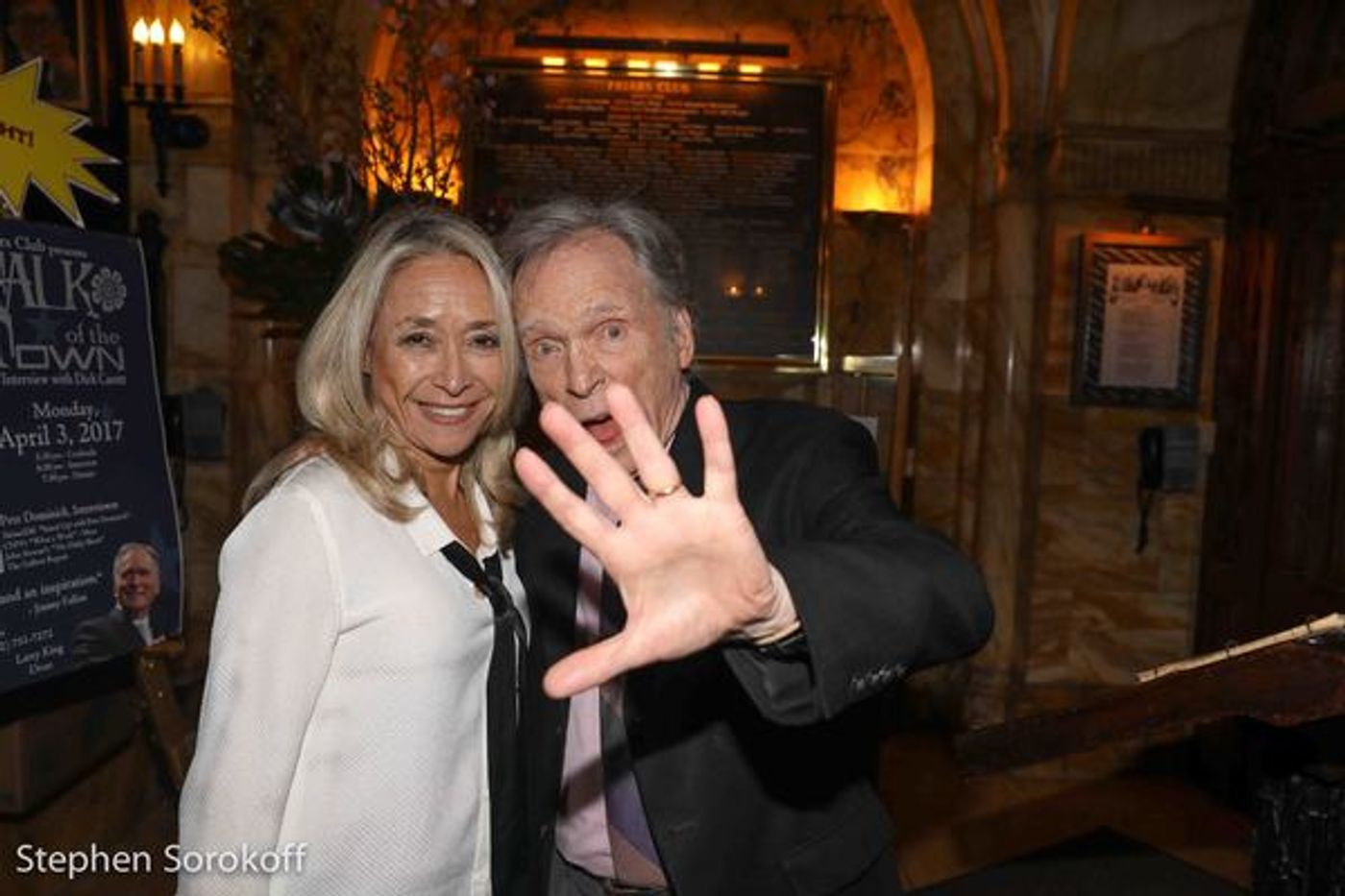 Photo Coverage: Dick Cavett Talking About Talk Shows At The Friars Club  Image
