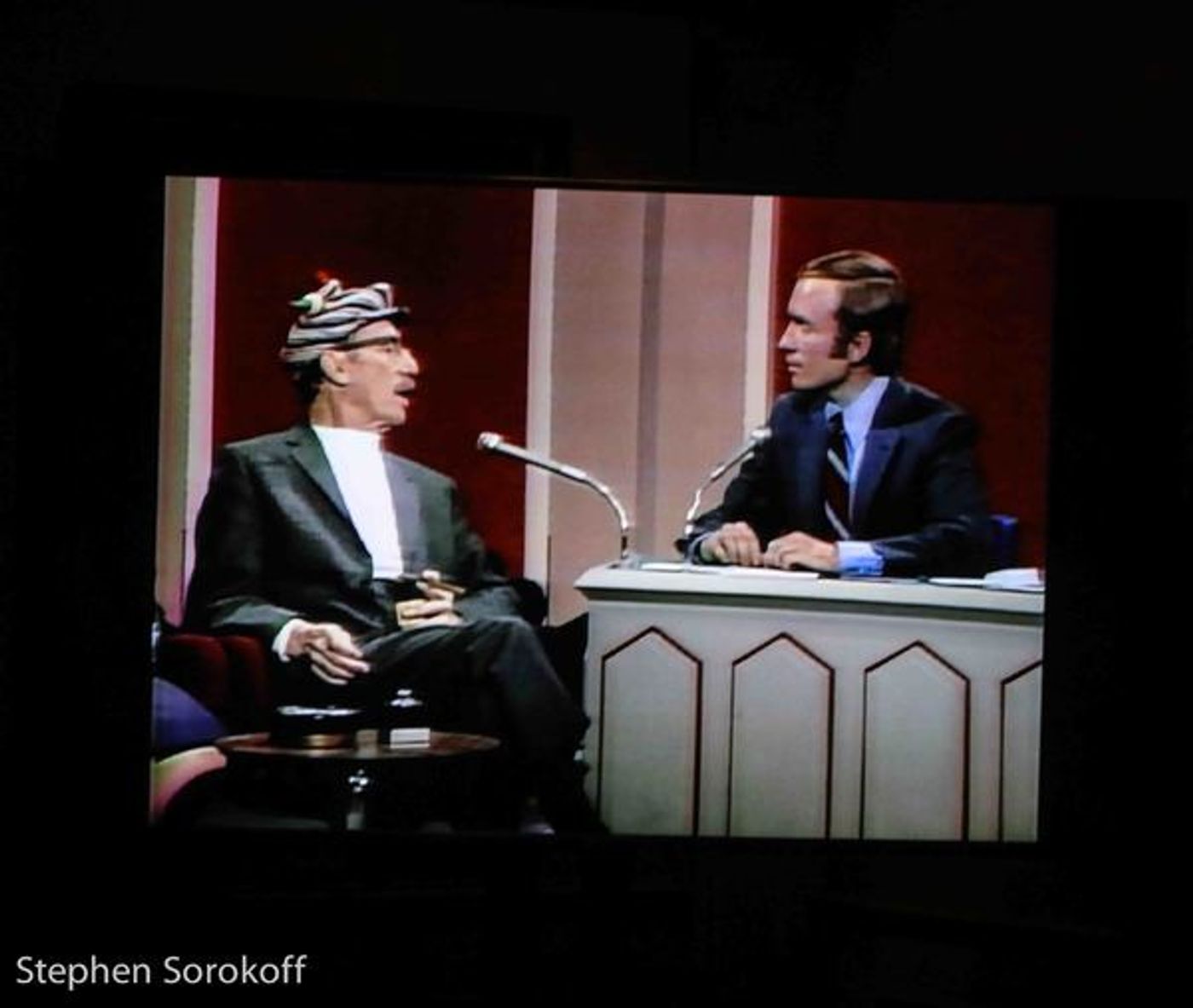 Photo Coverage: Dick Cavett Talking About Talk Shows At The Friars Club  Image