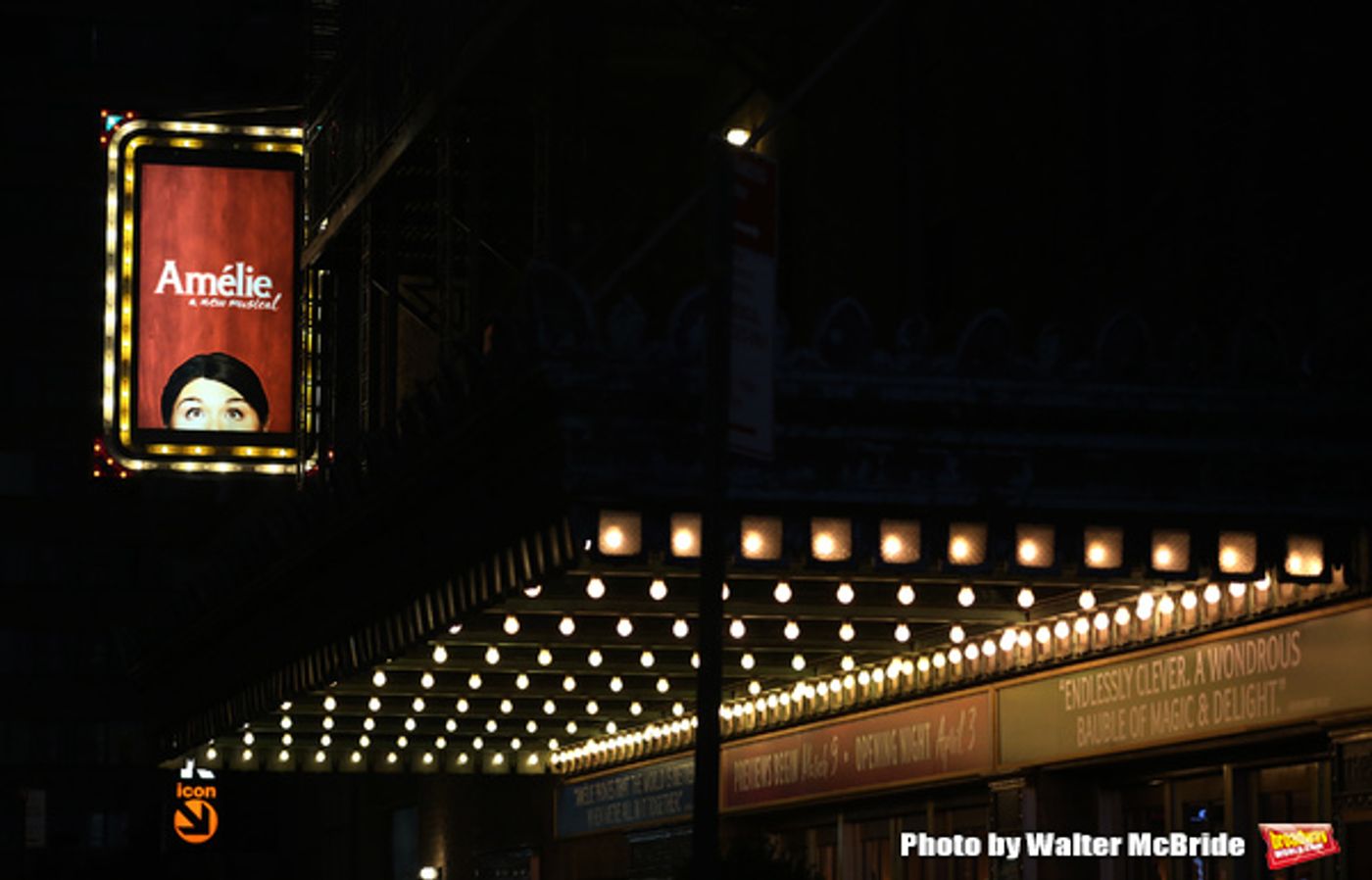 Photo Coverage: She's Arrived! AMELIE Cast Takes Opening Night Broadway Bows  Image