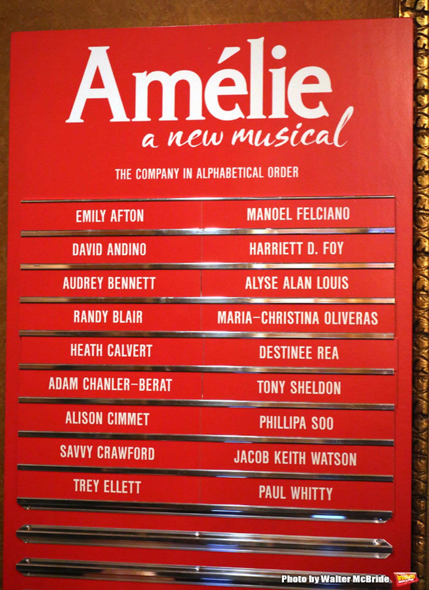 Photo Coverage: She's Arrived! AMELIE Cast Takes Opening Night Broadway Bows  Image
