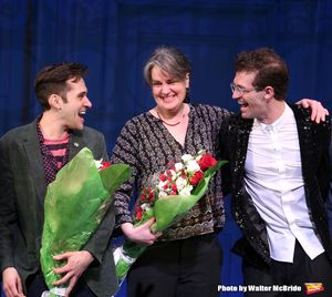 Adam Chanler-Berat, Pam MacKinnon and Sam Pinkleton @ BroadwayWorld Adam Chanler-Berat, Pam MacKinnon and Sam Pinkleton Photo