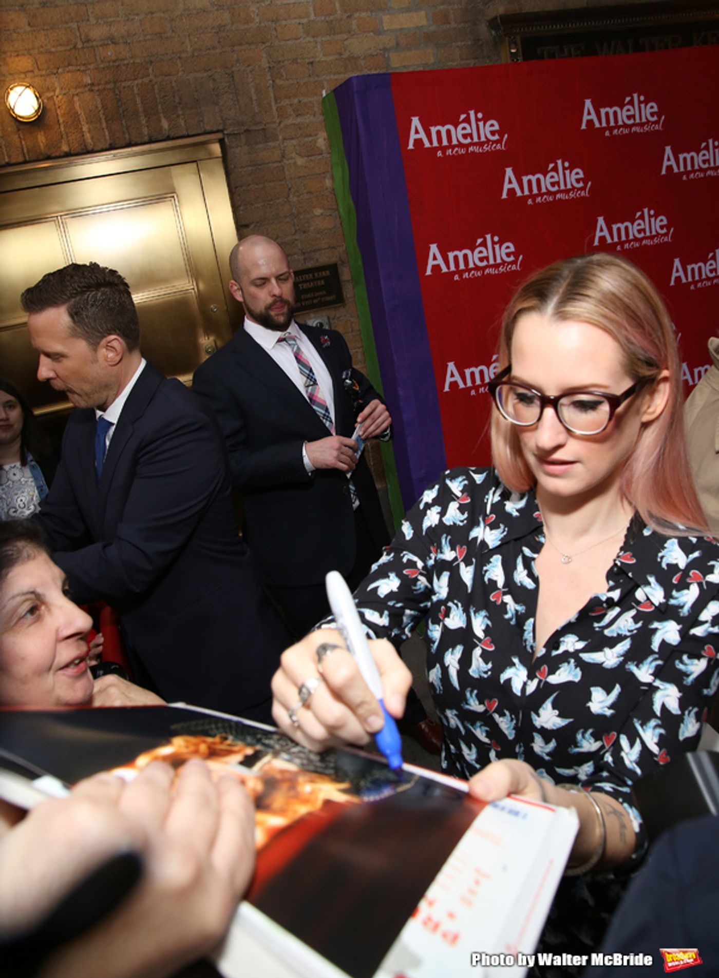 Photo Coverage: Gnomes and Humans Alike Stroll the AMELIE Opening Night Red Carpet!  Image
