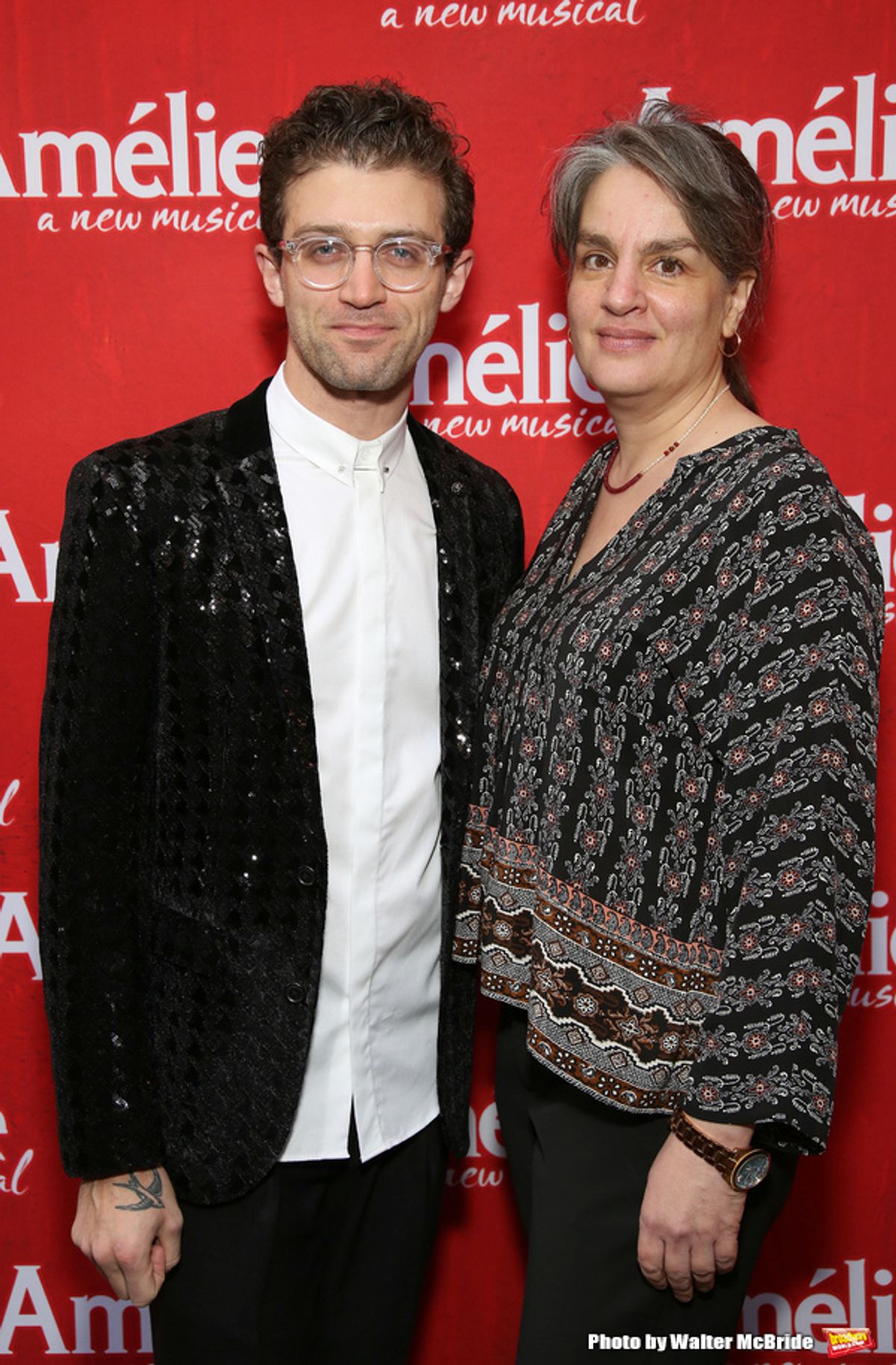 Sam Pimkleton and Pam MacKinnon at 