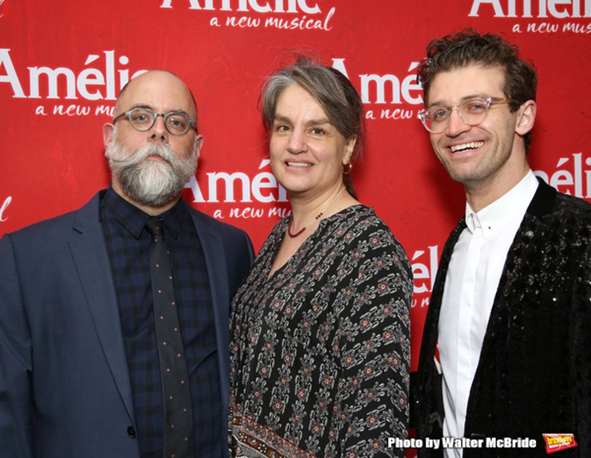 David Zinn, Pam MacKinnon and Sam Pinkleton  at 