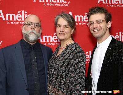 David Zinn, Pam MacKinnon and Sam Pinkleton  Photo