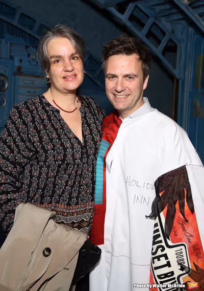 Pam MacKinnon and Manoel Felciano Photo
