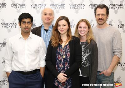 Eshan Bay, Frank Wood, Amber Tamblyn, Ella Dershowitz, and Darren Pettie Photo