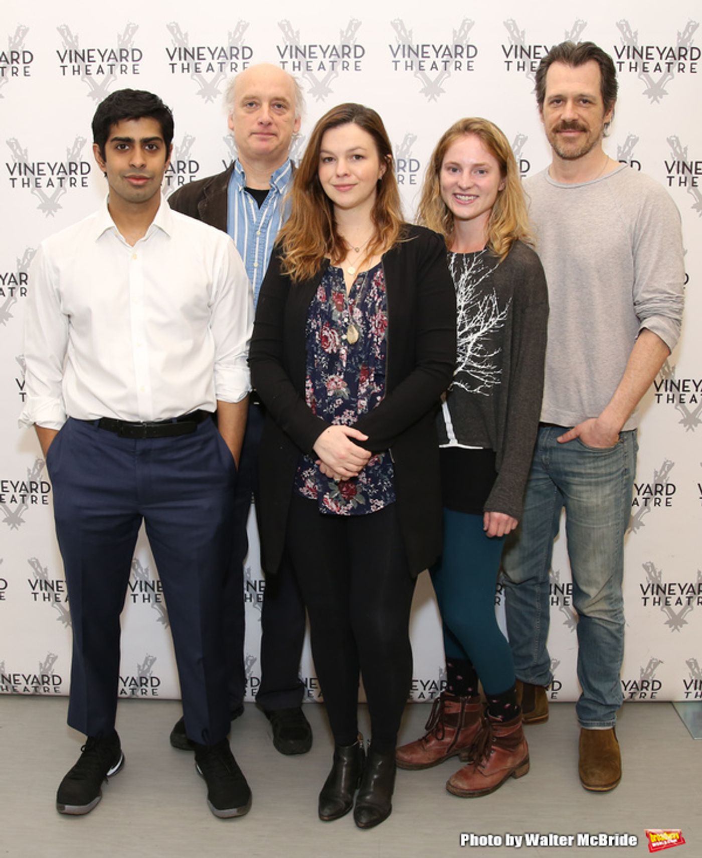 Photo Coverage: Amber Tamblyn & Cast of Vineyard Theatre's CAN YOU FORGIVE HER? Meet the Press  Image