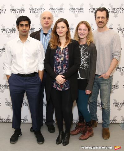 Eshan Bay, Frank Wood, Amber Tamblyn, Ella Dershowitz, and Darren Pettie  Photo