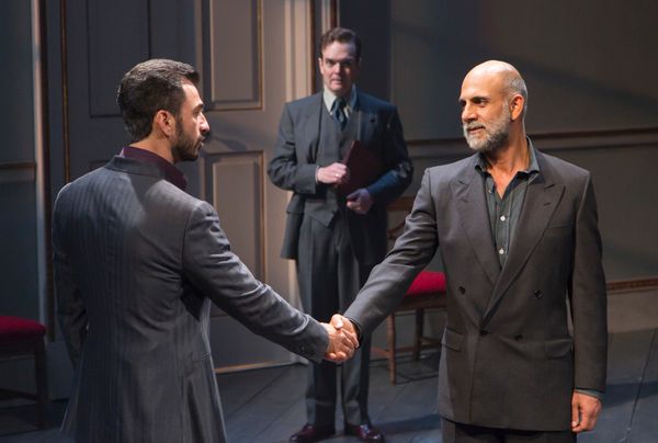 Michael Aronov, Jefferson Mays, and Anthony Azizi Photo