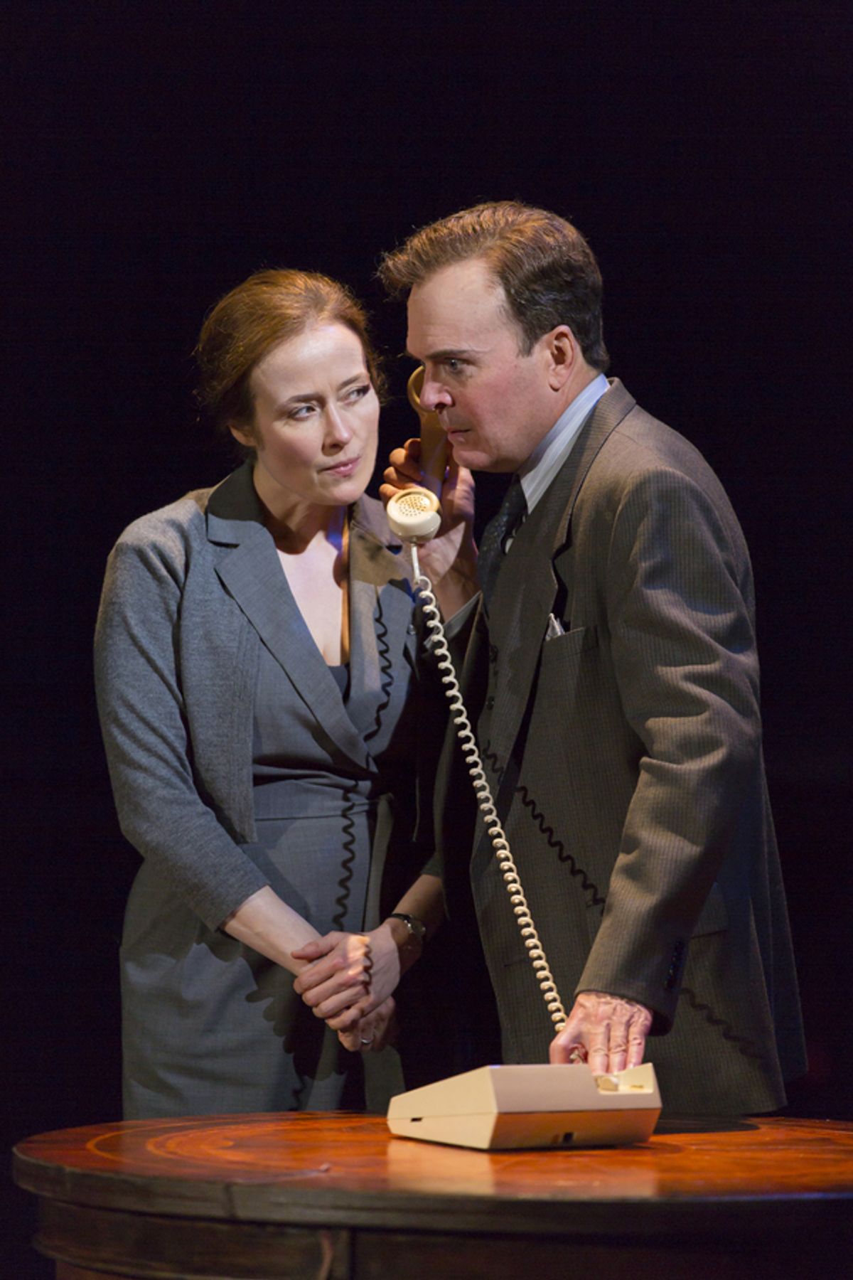Jennifer Ehle and Jefferson Mays at 