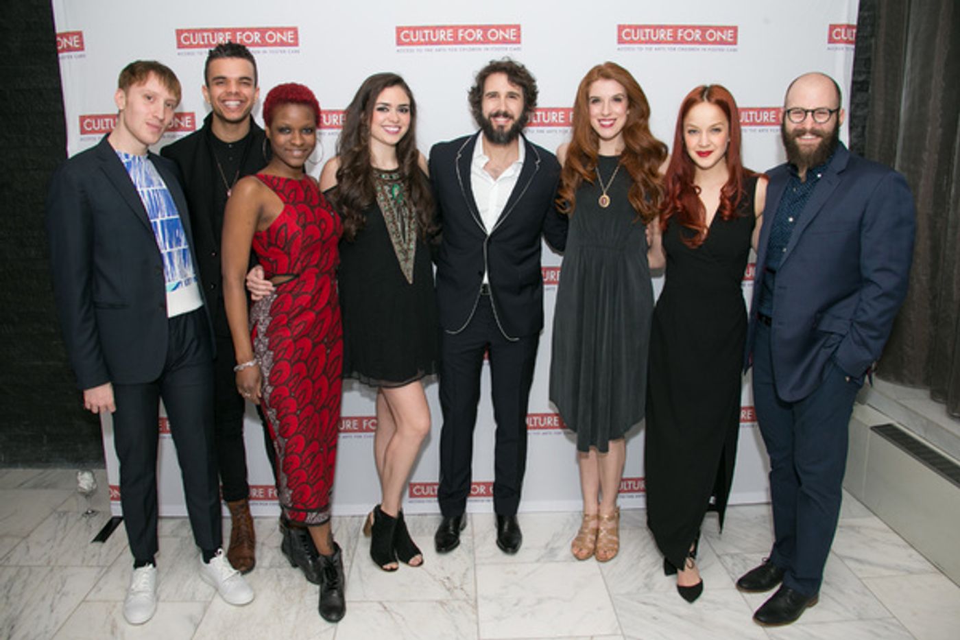 Photo Flash: Josh Groban and Stars of 'GREAT COMET' Support Culture For One  Image