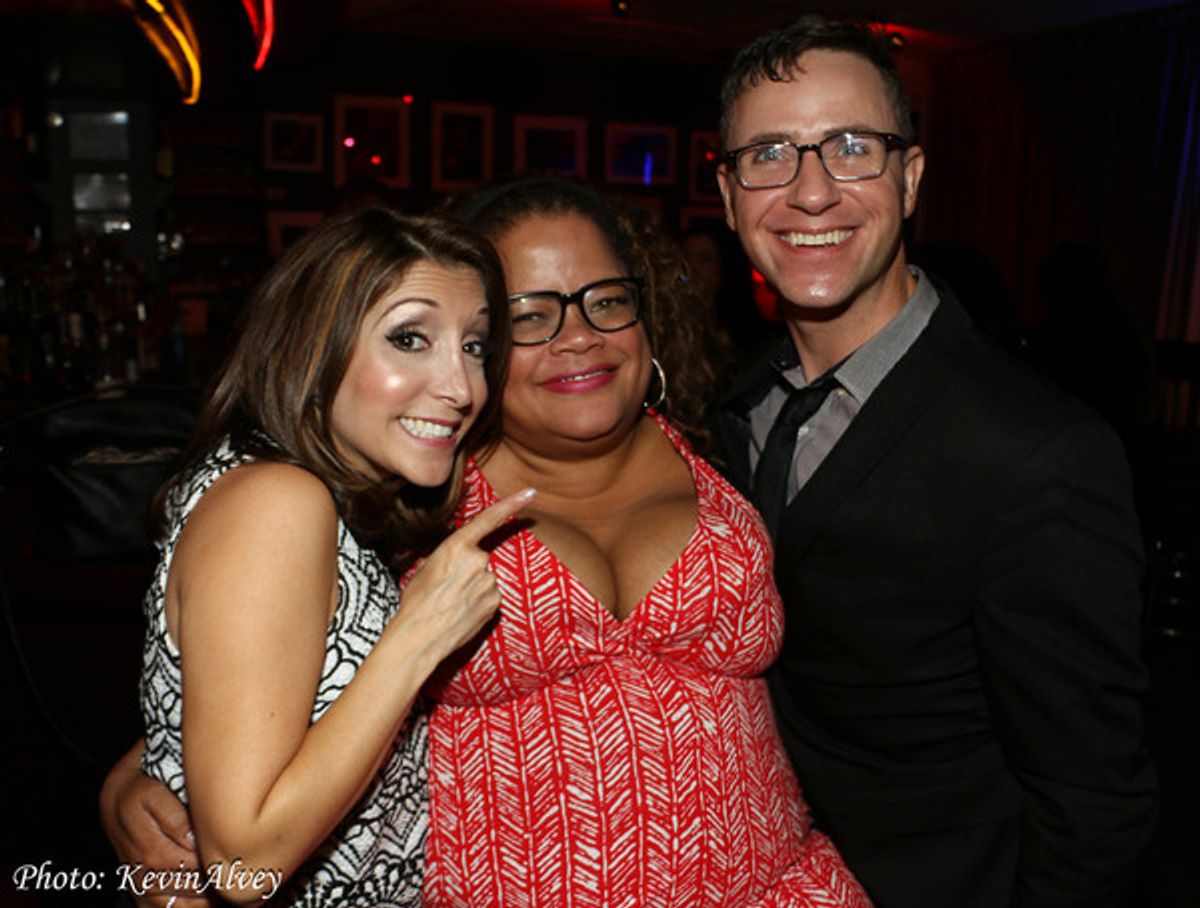 Christina Bianco, Natalie Douglas and Brian Nash at 