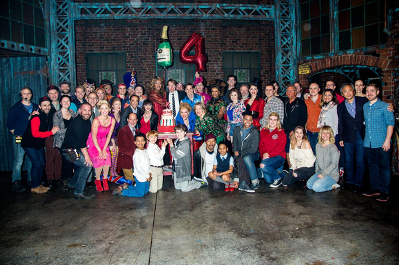 Photo Coverage: KINKY BOOTS Celebrates Four, Fabulous Years on Broadway!  Image