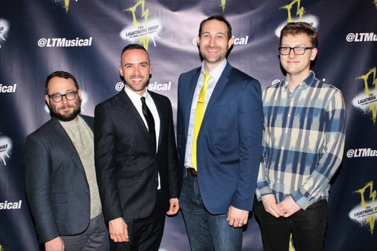 Stephen Brackett, Patrick McCollum, Rob Rokicki and Wiley Deweese at 