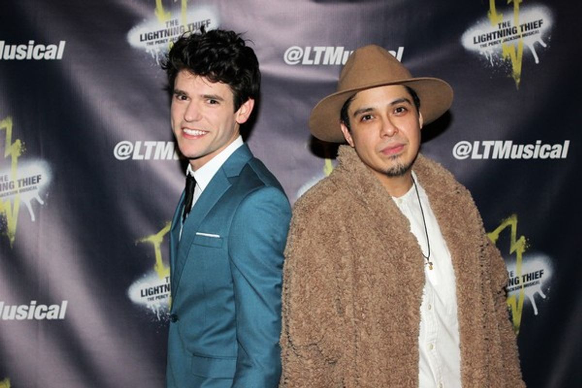 Chris McCarrell and George Salazar at 